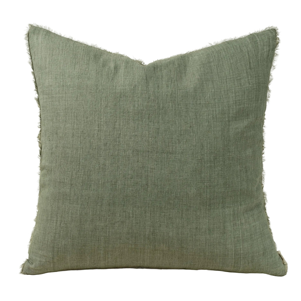 Lina Laurel Linen Pillow