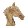 Wood Horse Sculpture
