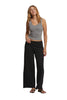 Amber True Black Wide Leg Pant