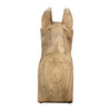 Wood Horse Sculpture