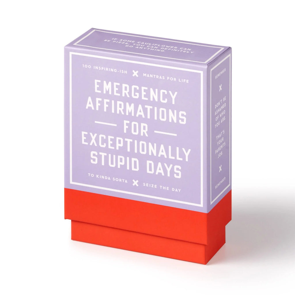 Emergency Affirmations for Exceptionally Stupid Days