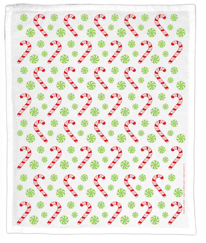 Candy Canes & Peppermints Bar/Tea Towel