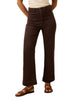 Walnut Stretch Terry Ankle Pant