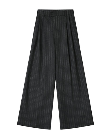 Senna Charcoal Pinstripe Pant