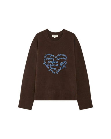 Aubin Chocolate Sweater