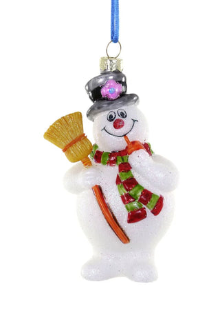 Vintage Frosty Ornament