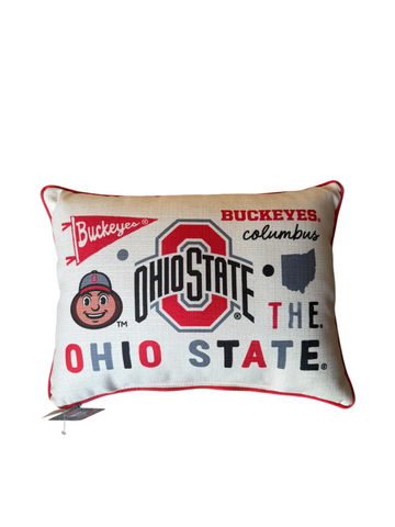 Ohio State Cluster Pillow