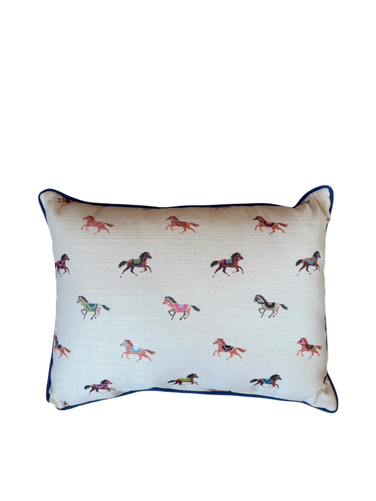 Horse of a Different Color Pillow