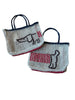 Breton Dog Striped Bag