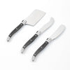 Laguiole Mini Black Cheese Knives Set