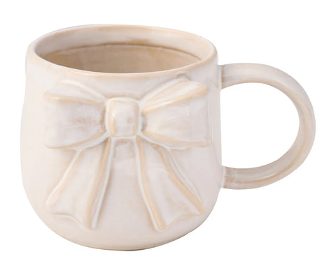White Bow Mug