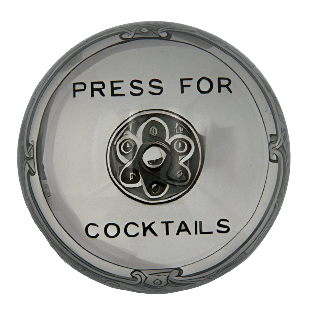 Press For Cocktails Paperweight