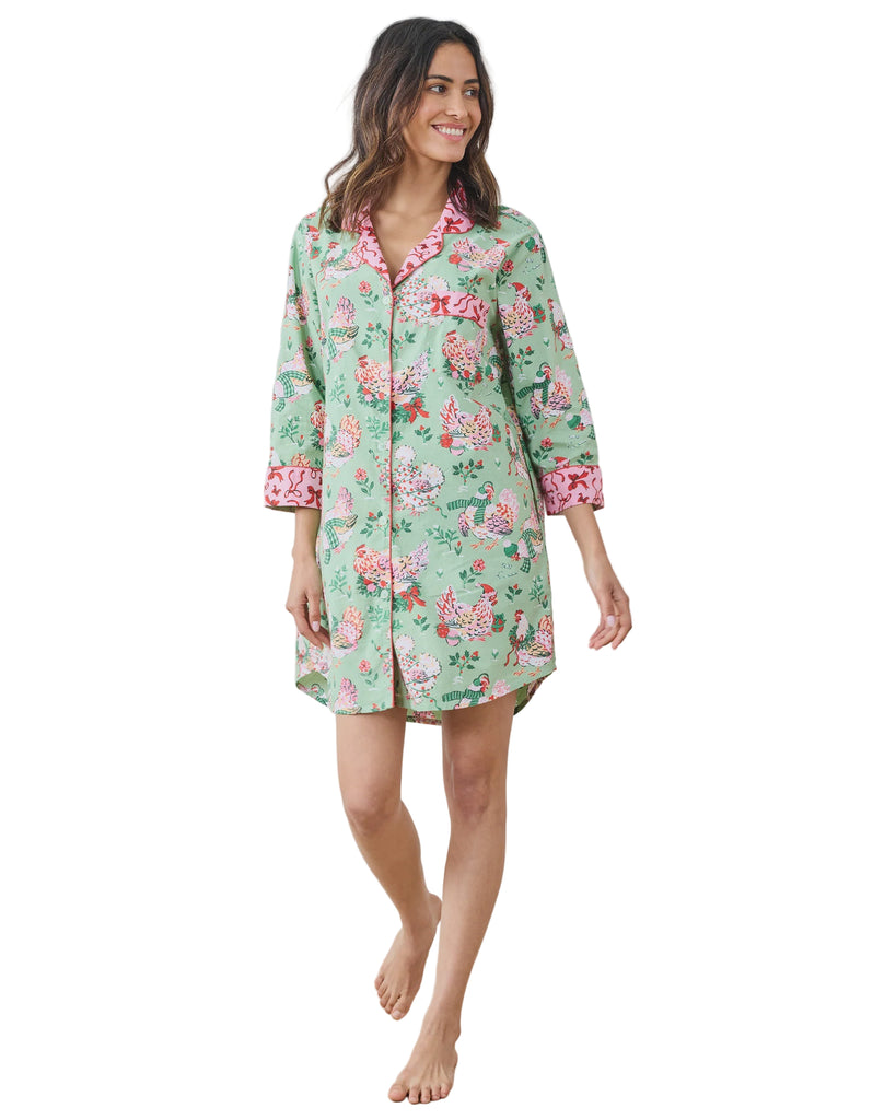 Holiday Hens Sleep Shirt
