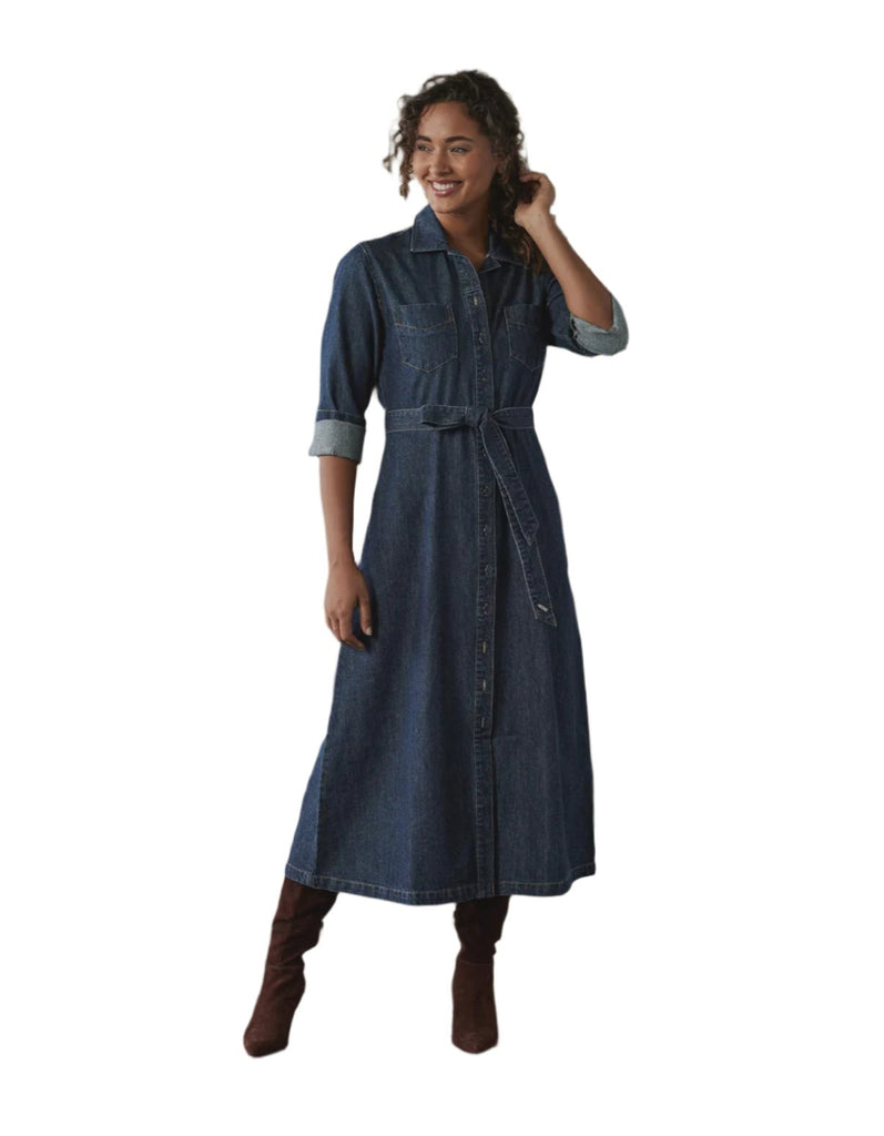 Denim Shirtdress