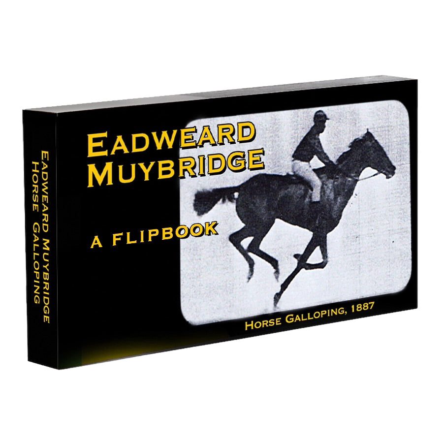 Eadweard Muybridges' Horse Galloping Flip Book