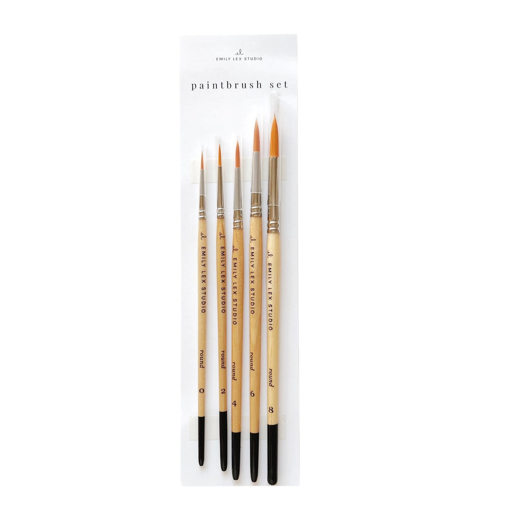 Watercolor Paintbrush Set