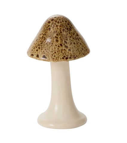 Speckled Mushroom Figurine