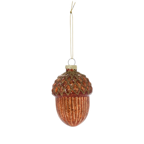 Gilded Acorn Ornament