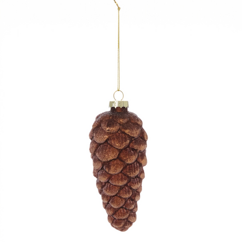 Gilded Pinecone Ornament