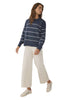 Sunwashed Indigo Fisherman Sweater