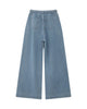 Pinstripe Pompon Jean
