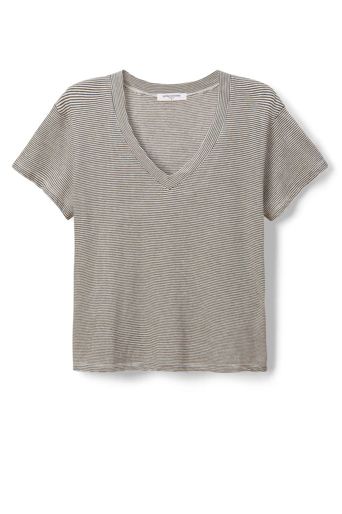 Hendrix Striped V-neck Tee