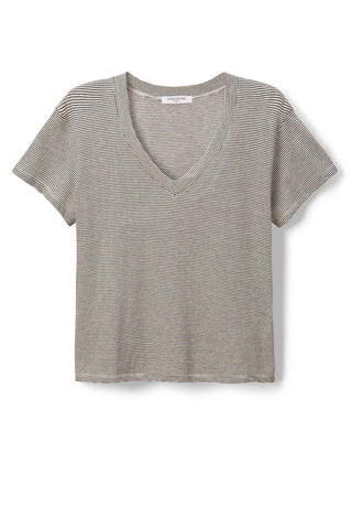 Hendrix Striped V-neck Tee