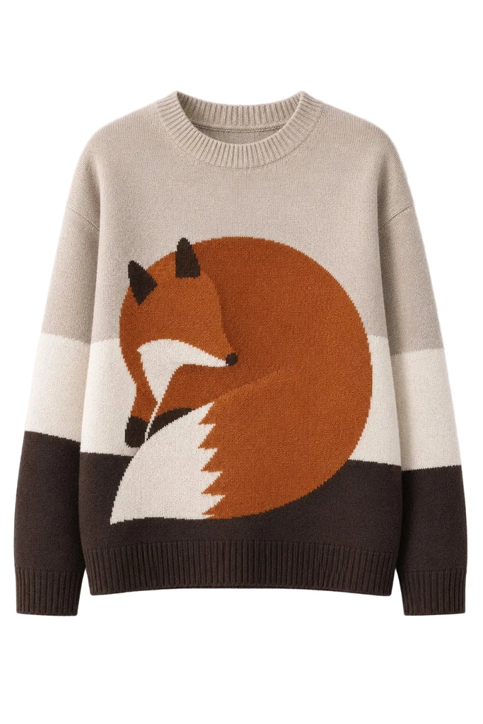 Sleeping Fox Sweater