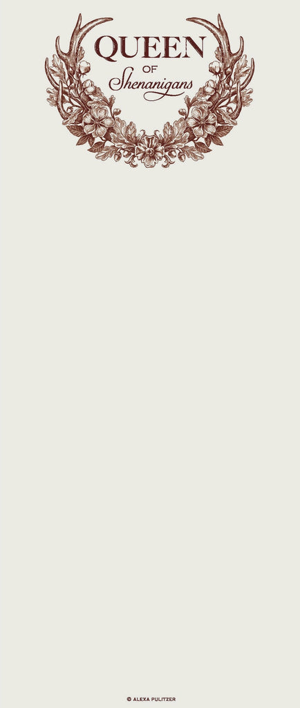 Queen of Shenanigans Long Pad