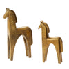 Antiqued Gold Horse Sculpture (Small)