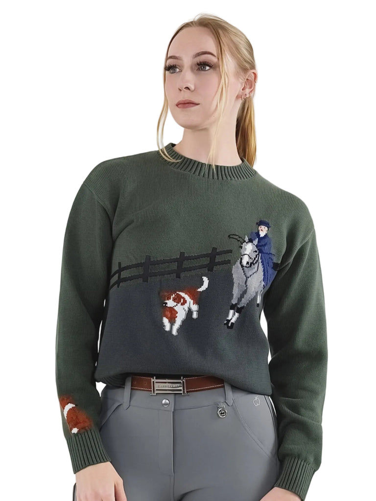 Evergreen Heirloom Hunt Sweater