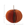 Paper Honeycomb Pumpkin (medium)