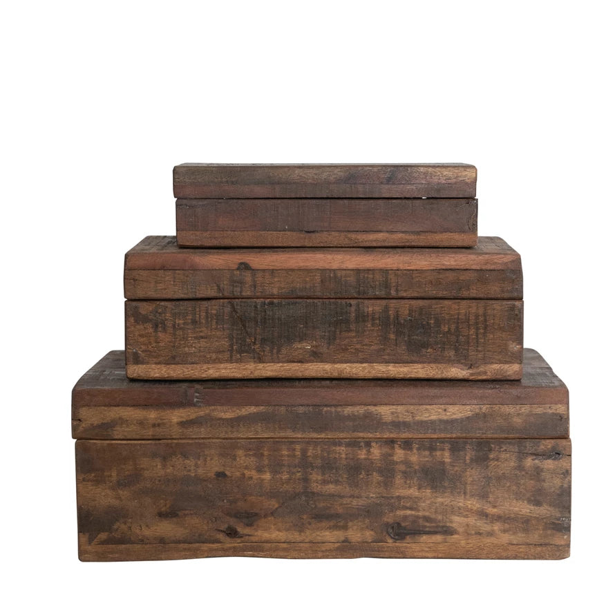 Reclaimed Wood Box (small)