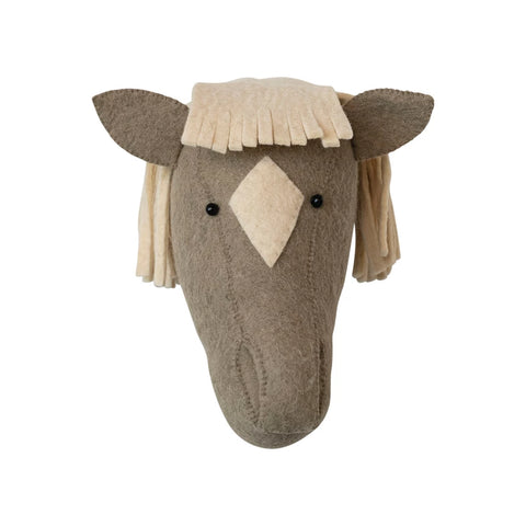 Felt Horse Head