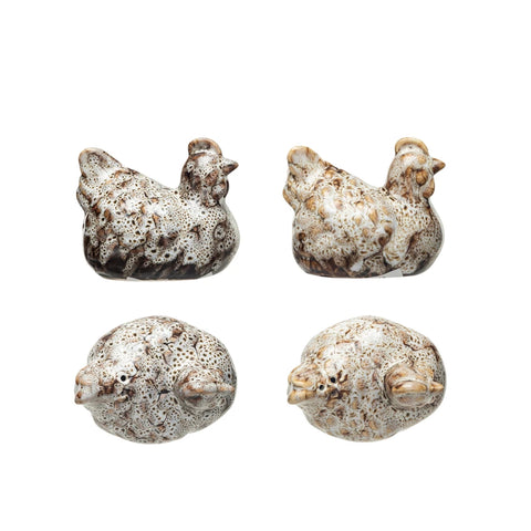 Rustic Chicken Salt & Pepper Shakers