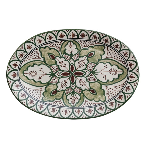 Botanical Stoneware Platter
