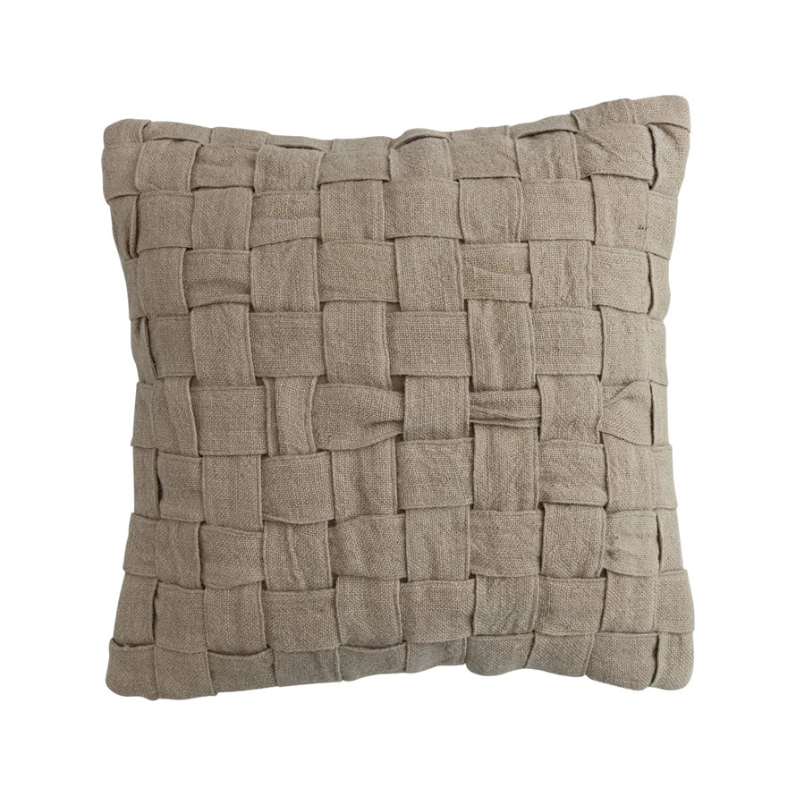 Jute Basketweave Pillow