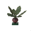 Radish Toleware Taper Holder