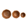 Scalloped Mango Wood Bowl (small)