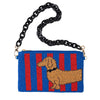 Beaded Dachshund Bag