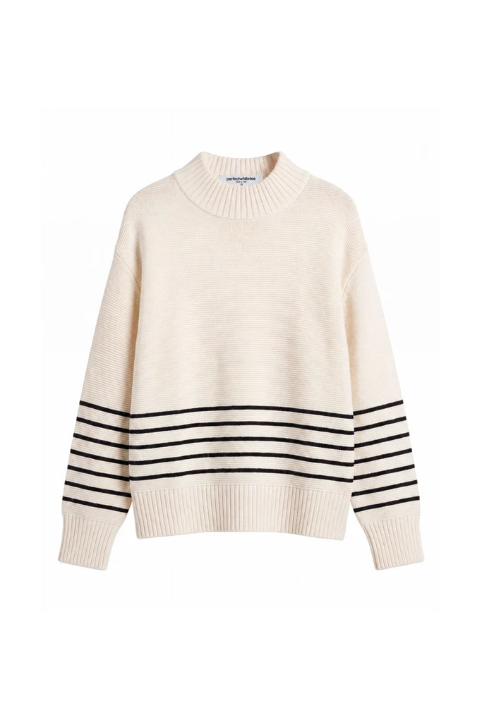 Elsie Sugar Black Stripe Sweater