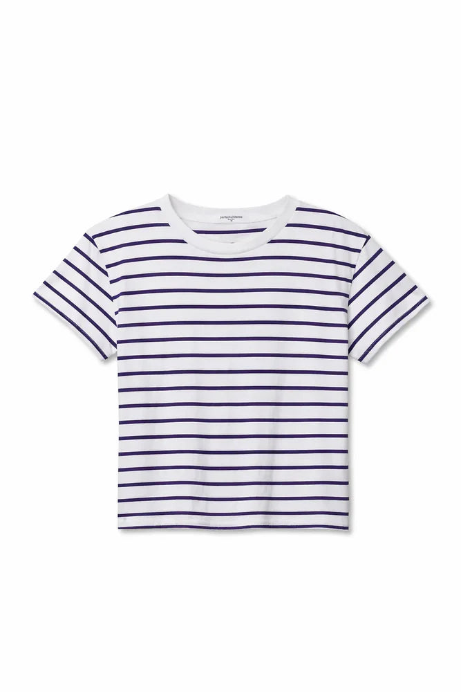 Everrett Violet Boxy T-shirt