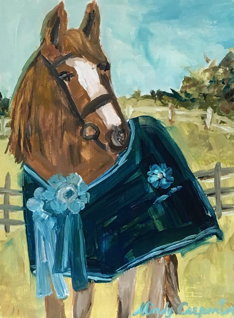 Blue Ribbon Post Card
