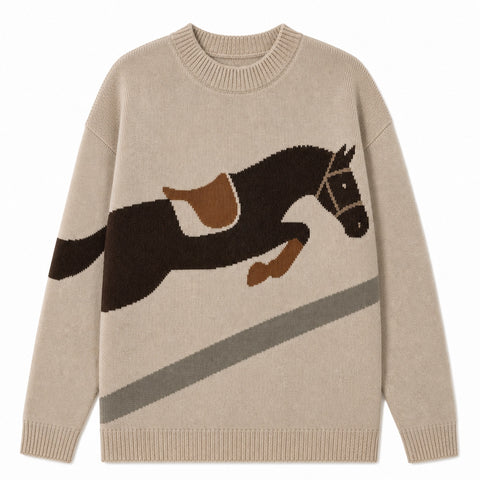 Jumping Horse Sweater