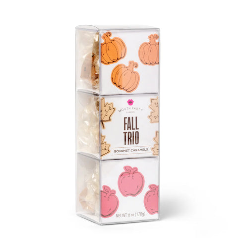 Fall Trio of Gourmet Caramels