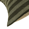 Sage Stripe Double Sided Pillow