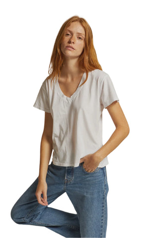 Hendrix White V-neck