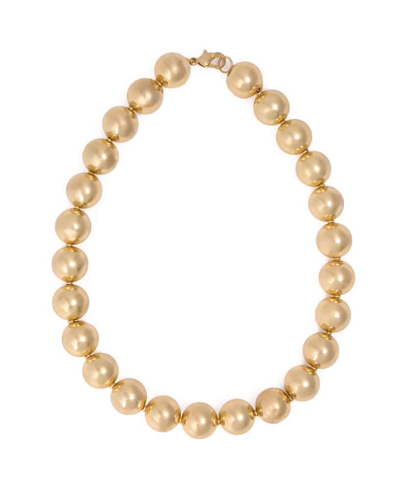 Gold Bead Necklace