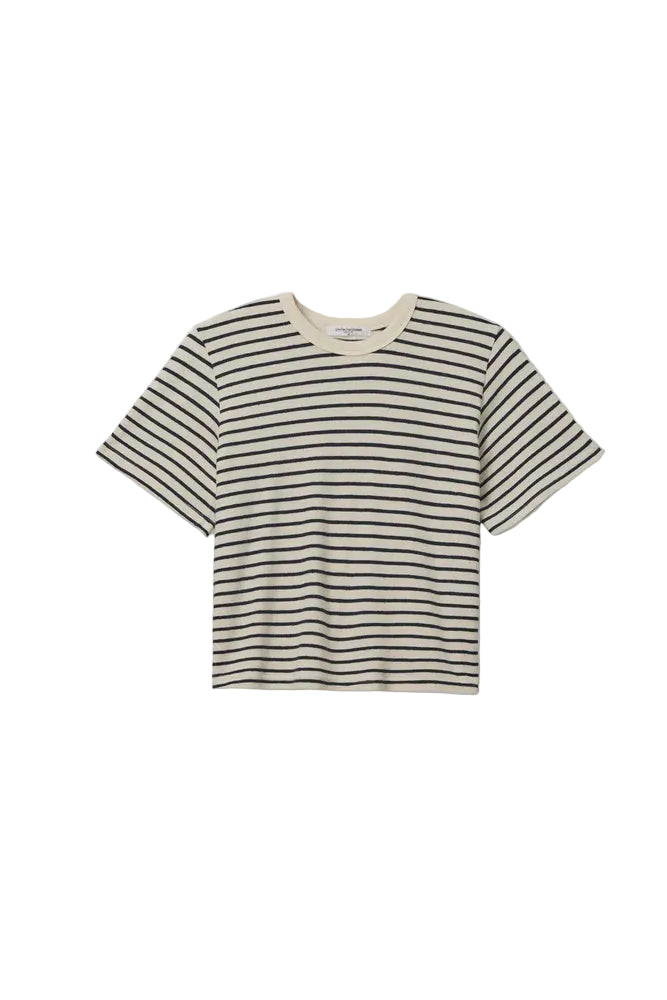 Lainey Navy Stripe Tee
