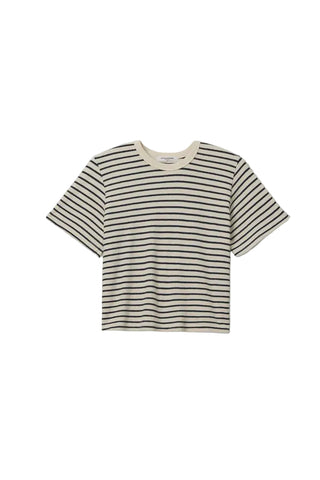 Lainey Navy Stripe Tee